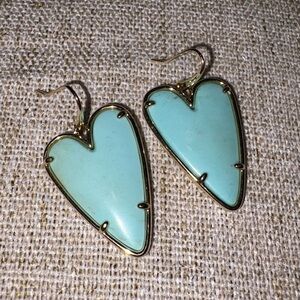 Kendra Scott Ansley Heart Drop Earrings